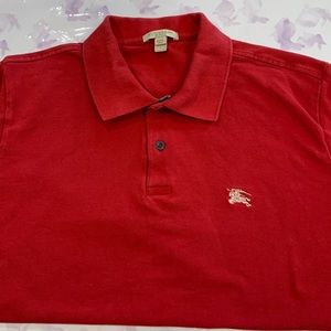 Mens Burberry Brit classic large mens polo